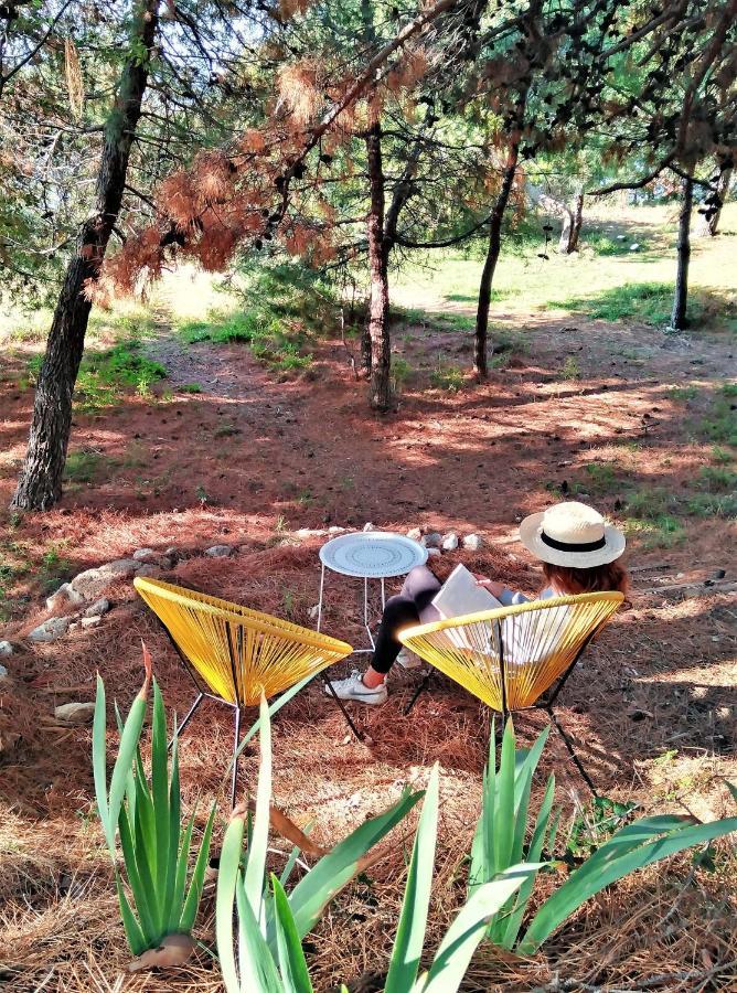 Quercus Apartment Stara Baska Bagian luar foto